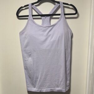 lululemon Ebb to street size 12 Lavender tank